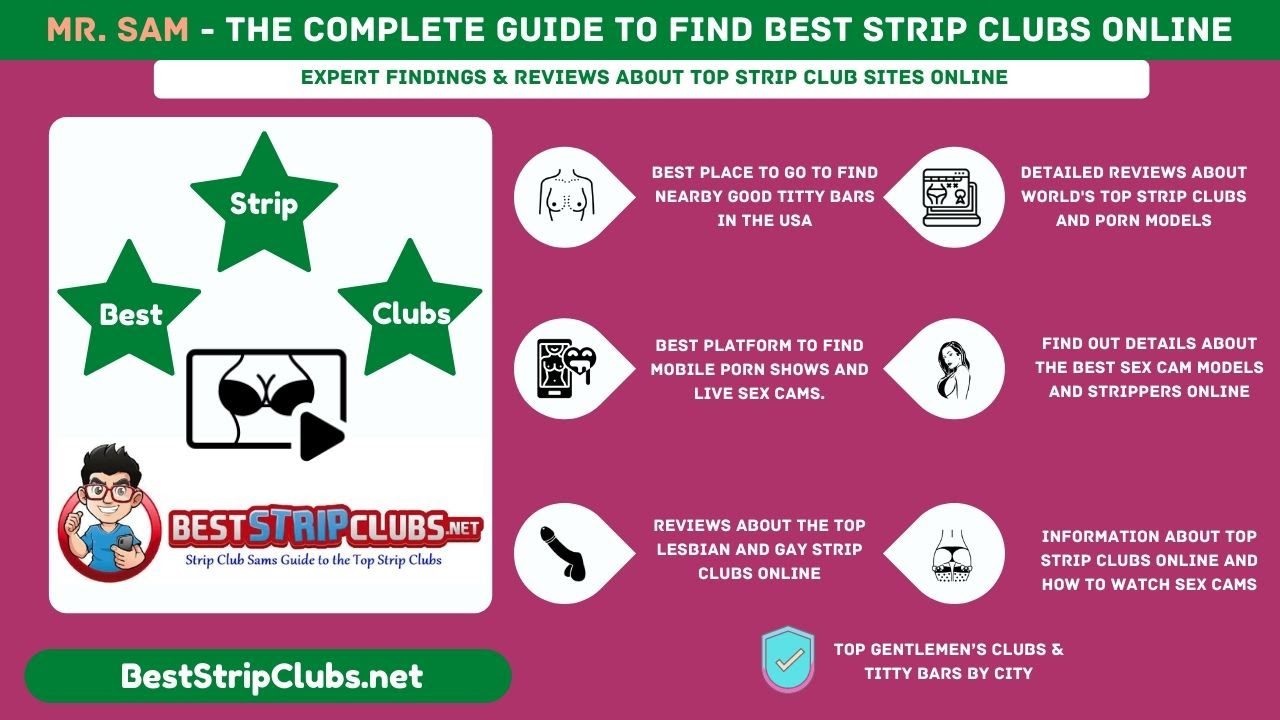 Best Strip Clubs Infographic